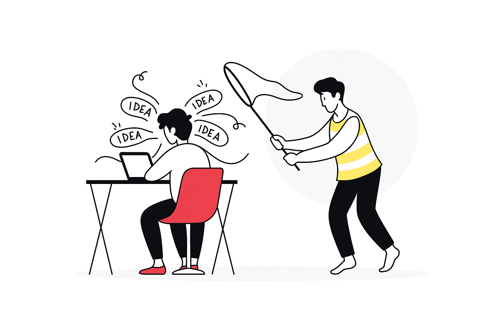 Team Collaboration Illustration